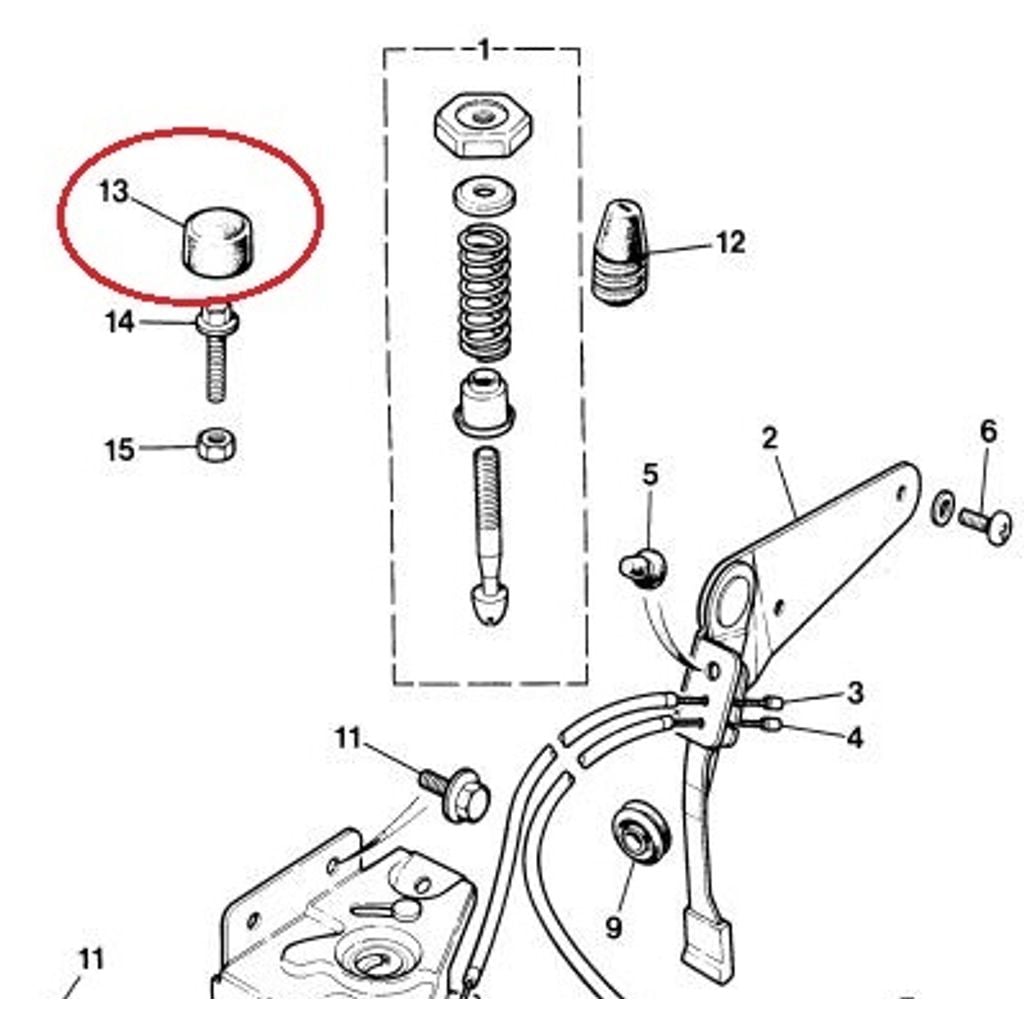 Bonnet Buffer – 1991 Jaguar Xj6 XJ40