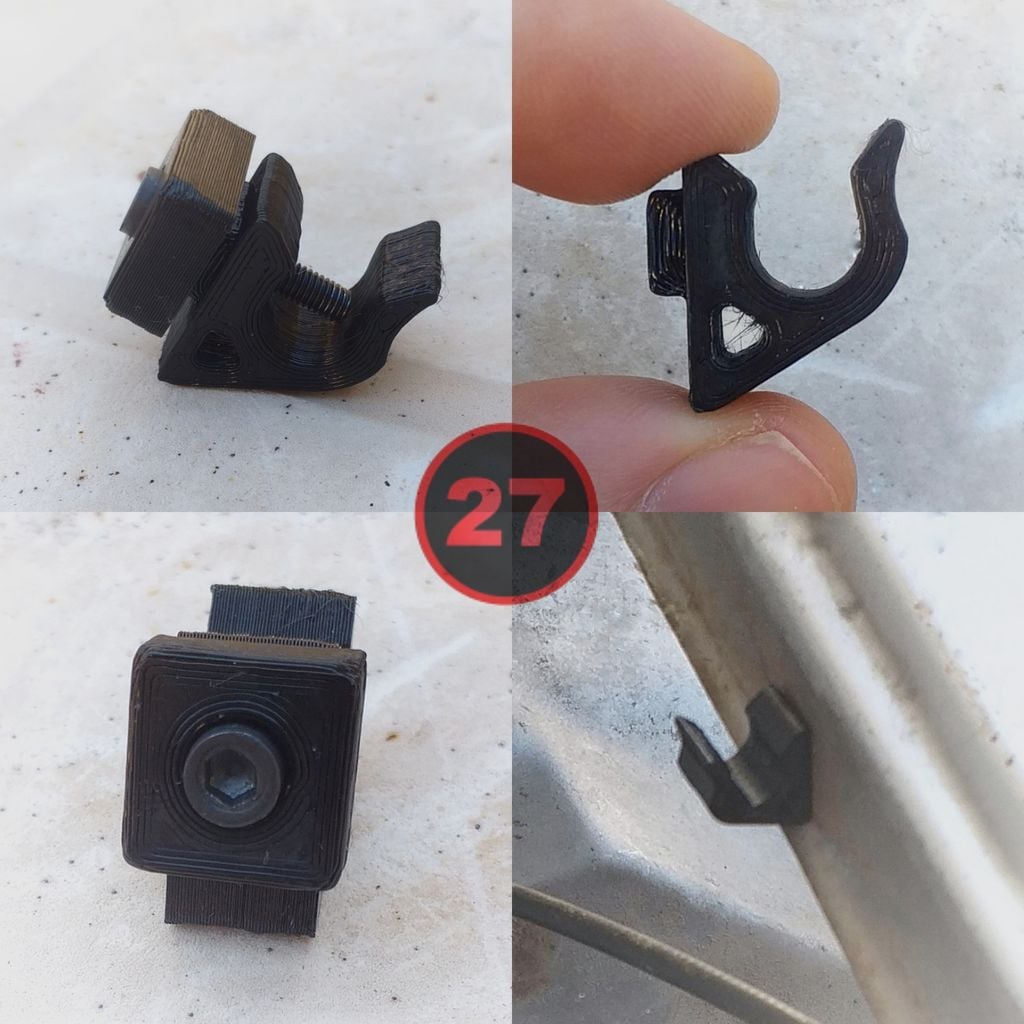 Teton Clip Bajo Luneta Taunus – 1962-1982 Ford Cortina
