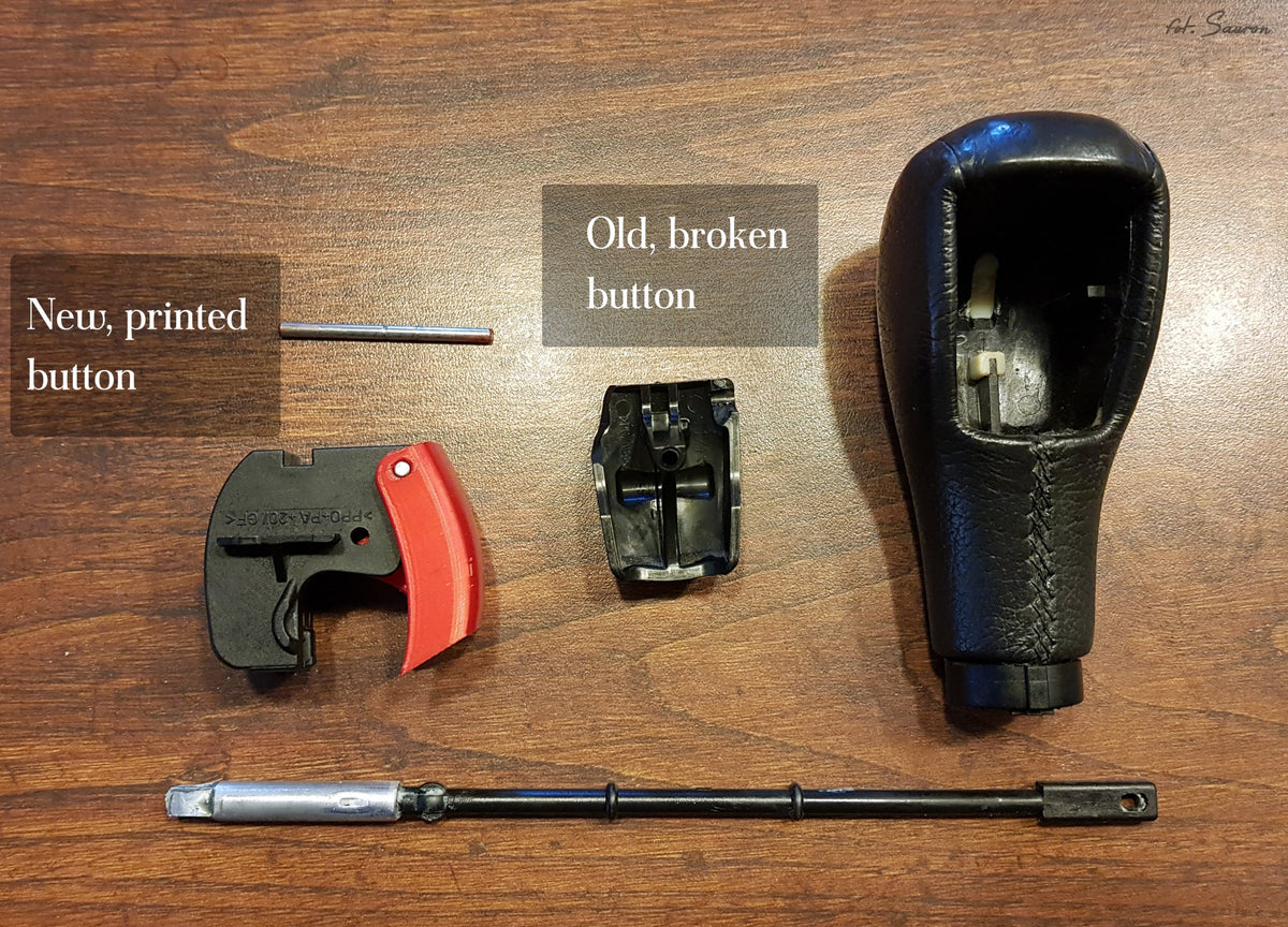 Volvo (XC70/V70) Gear Shifter Knob Button – Volvo