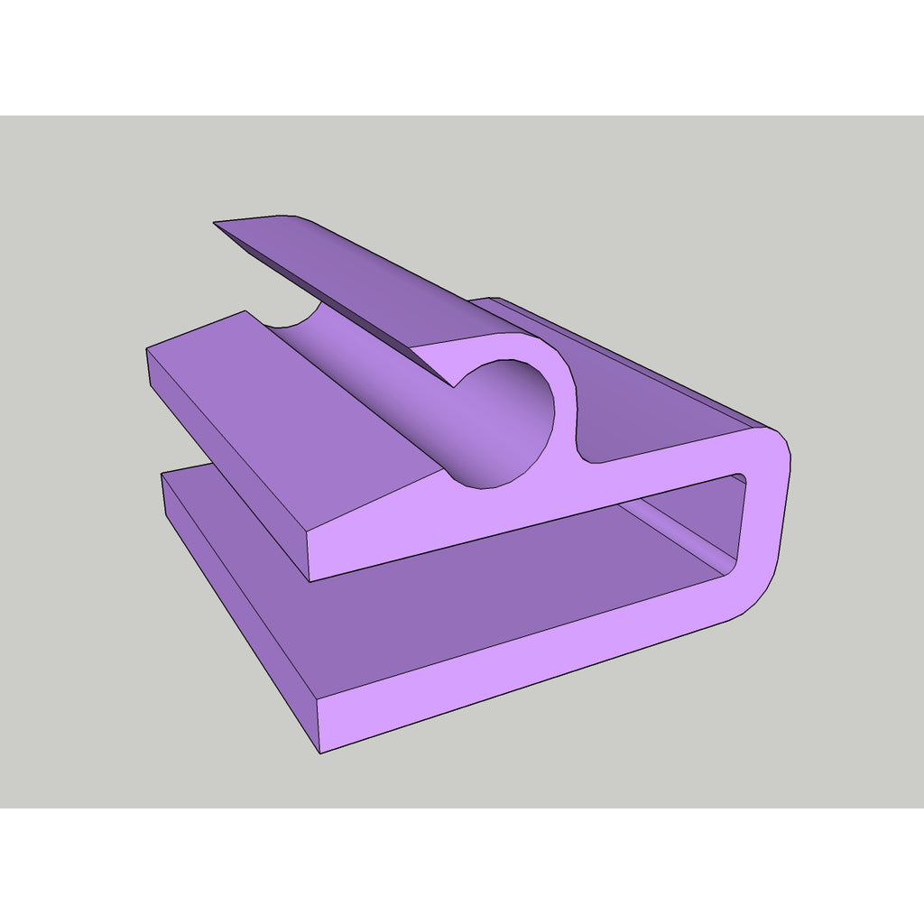 Cable Clip For Panel Edge (4mm) – 2007 Fiat 500 (Abarth)