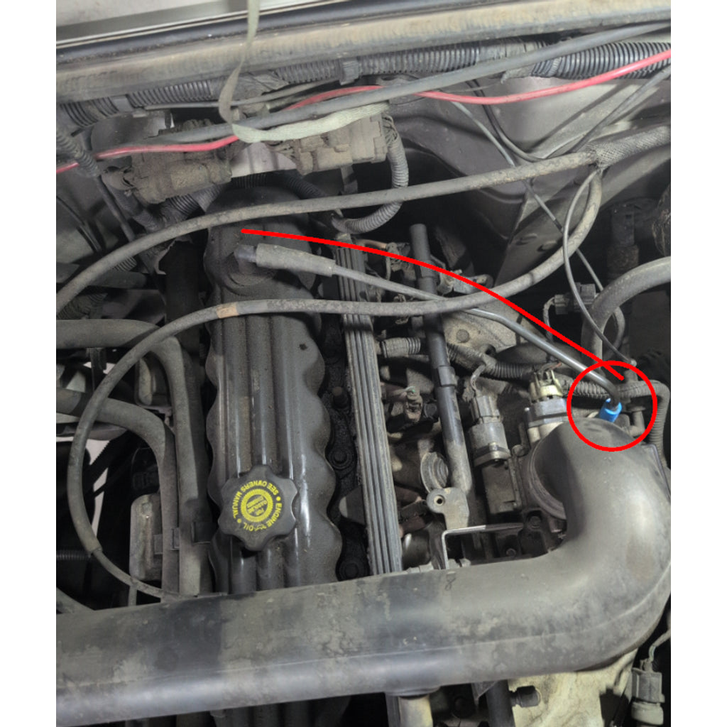 Ccv Vacuum Fitting – 1997-2006 Jeep Wrangler TJ