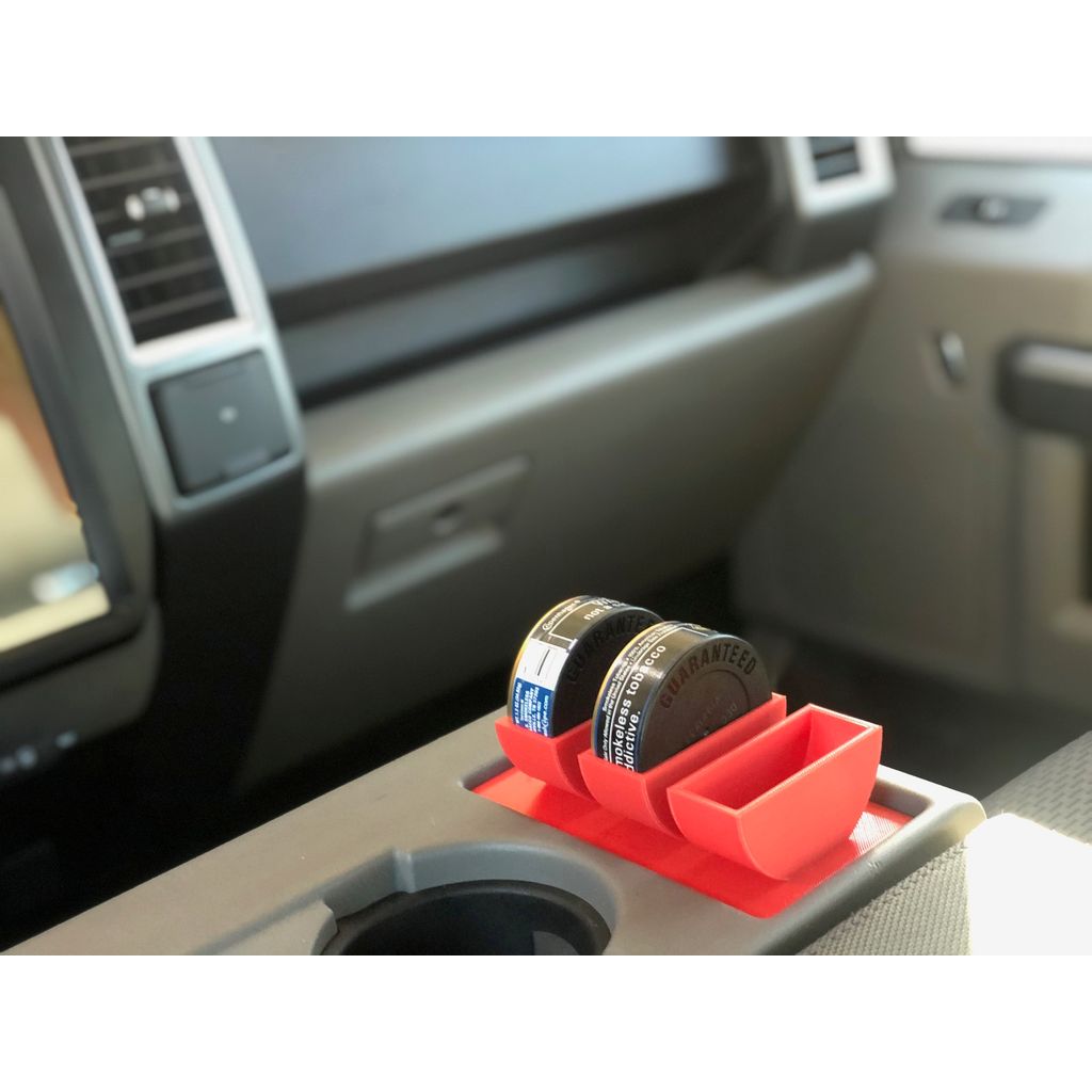 Center Console Canteen Holder Insert – 2015-2020 Ford F-150