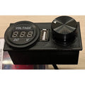 Center Console Panel (bass Knob / Voltmeter / Usb) – 1999-2006 Audi Tt 8N