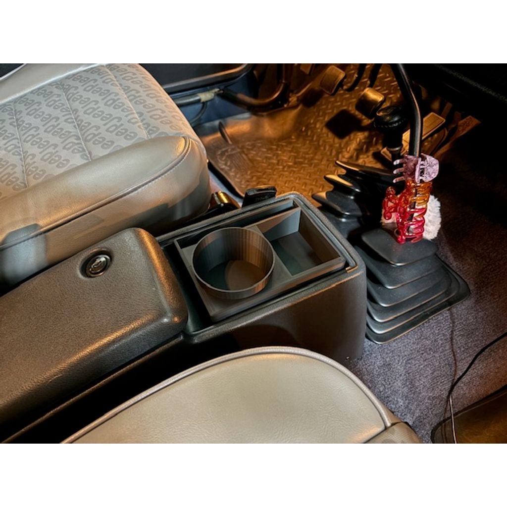 Console Cup Holder Insert – 1987-1995 Jeep Wrangler YJ