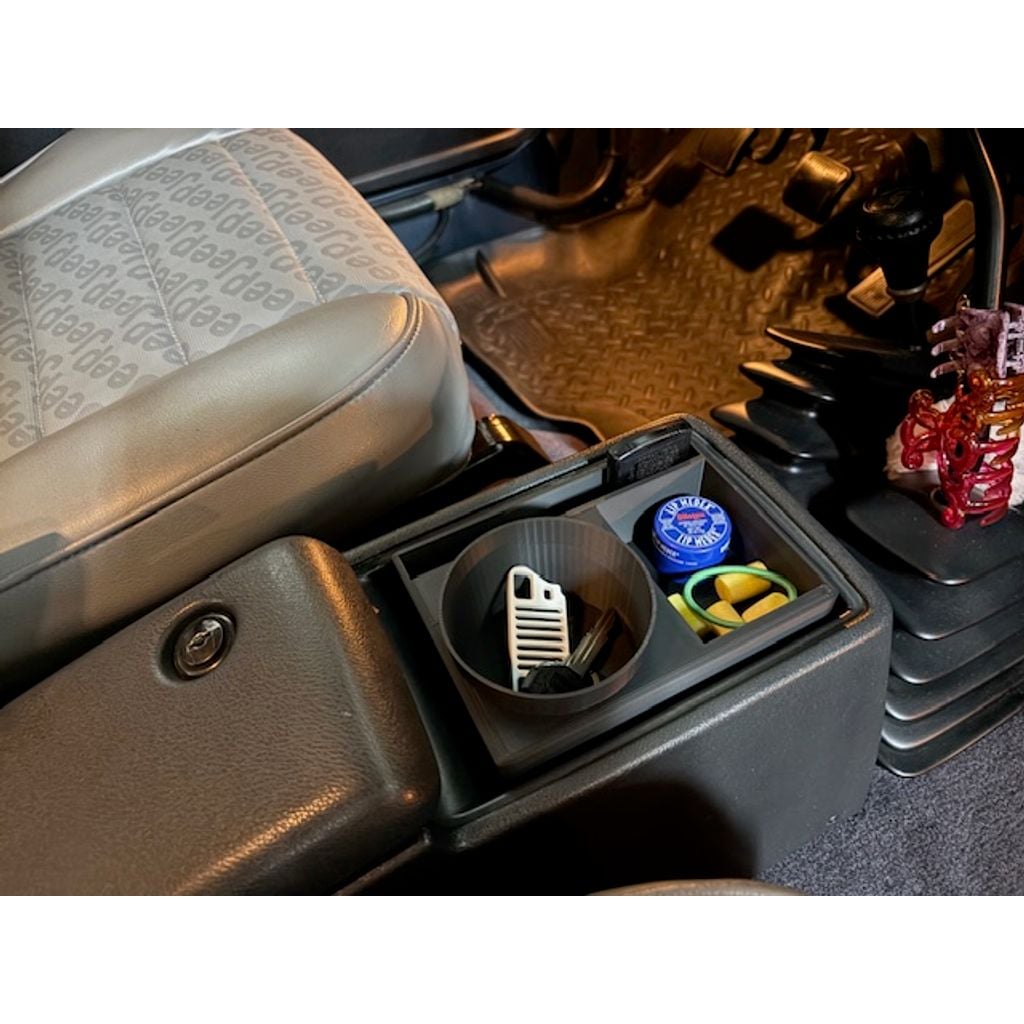 Console Cup Holder Insert – 1987-1995 Jeep Wrangler YJ