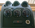 Console Gauge Panel  - Replaces Cubby Storage – 2006 Nissan 350z Center