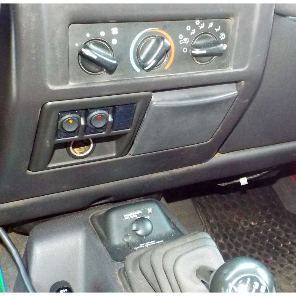 Console Switch Blank – 1997-2006 Jeep Wrangler TJ