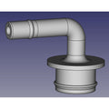 Coolant Reservoir Overflow Fitting – 2004 Dodge Ram 1500 (5.7L)
