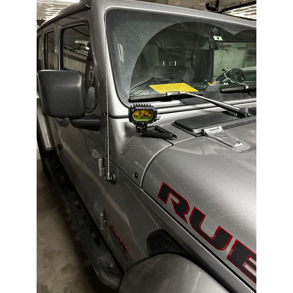 Cowl Light Mount – 2018-2024 Jeep Wrangler JL