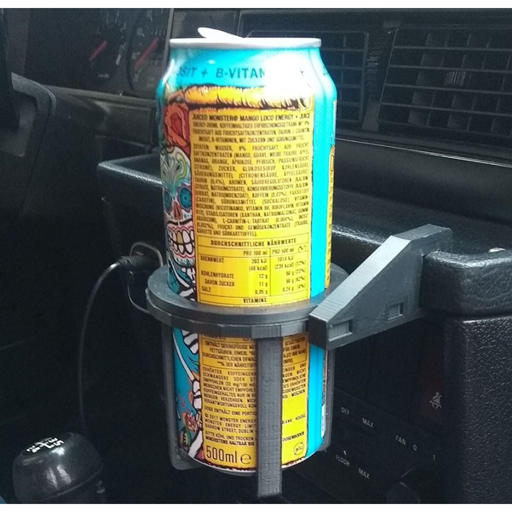 Cup Holder Adapter For 500ml Cans – 1974-1993 Volvo 240