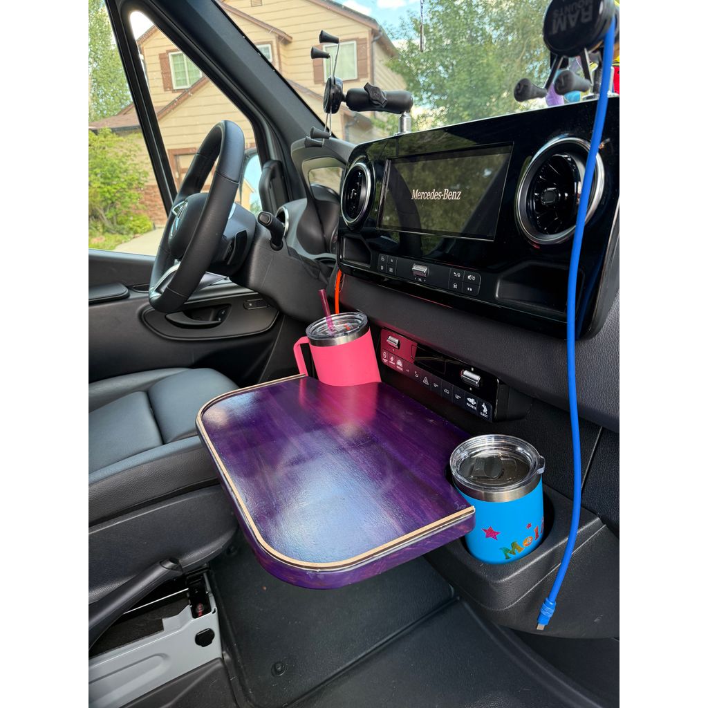 Cup Holder Adapter Van 2500 With The 4 Cup Holder Stock. – 1995-2026 Mercedes-benz Sprinter (2500)