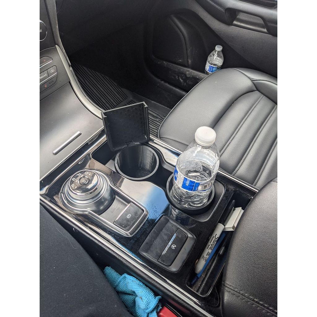 Cup Holder Insert With Phone Sleeve – 2019 Ford Edge