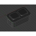 Dash Clip And Buttons – 1990-1997 Mazda Mx-5 NA