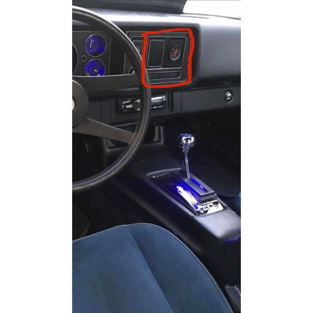 Dash Vent Gauge Mount – 1978-1981 Chevrolet Camaro