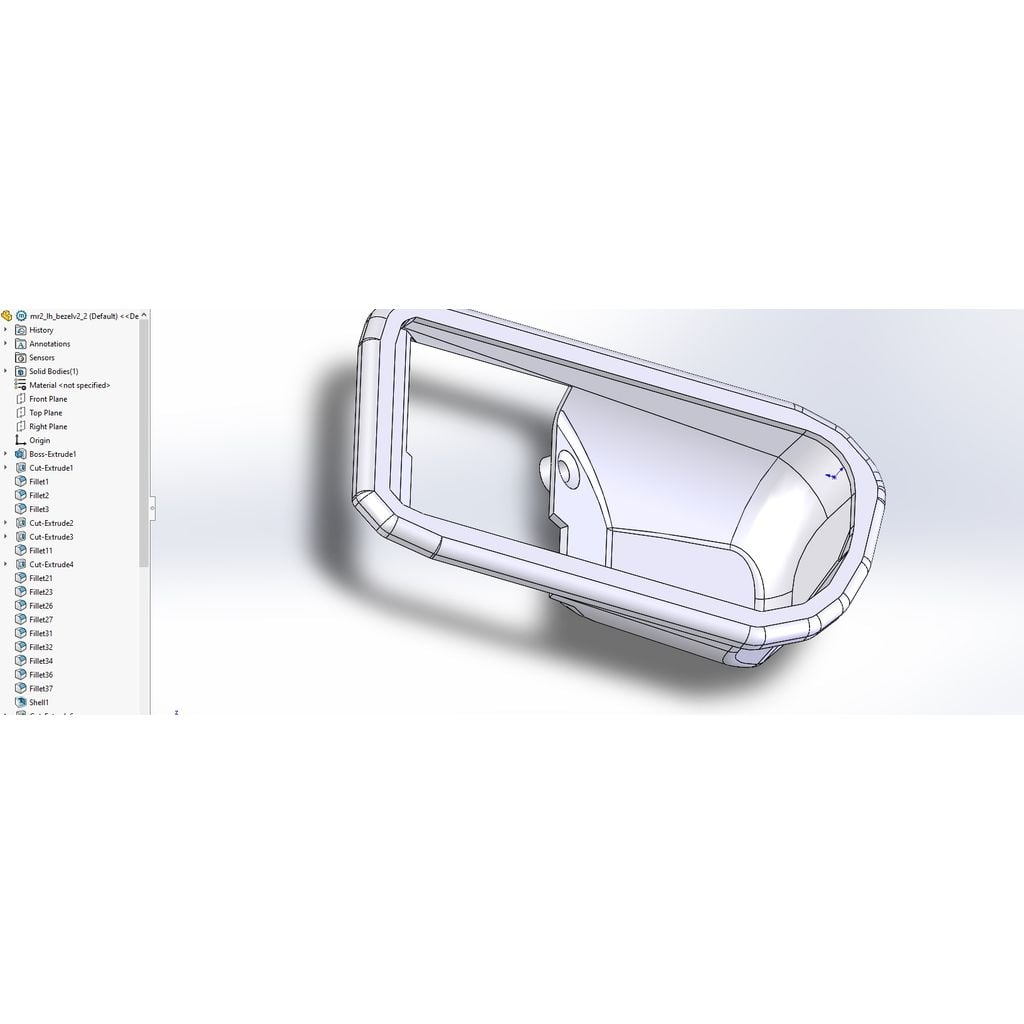 Door Handle Bezel (left) – 1989-1999 Toyota Mr2 SW20