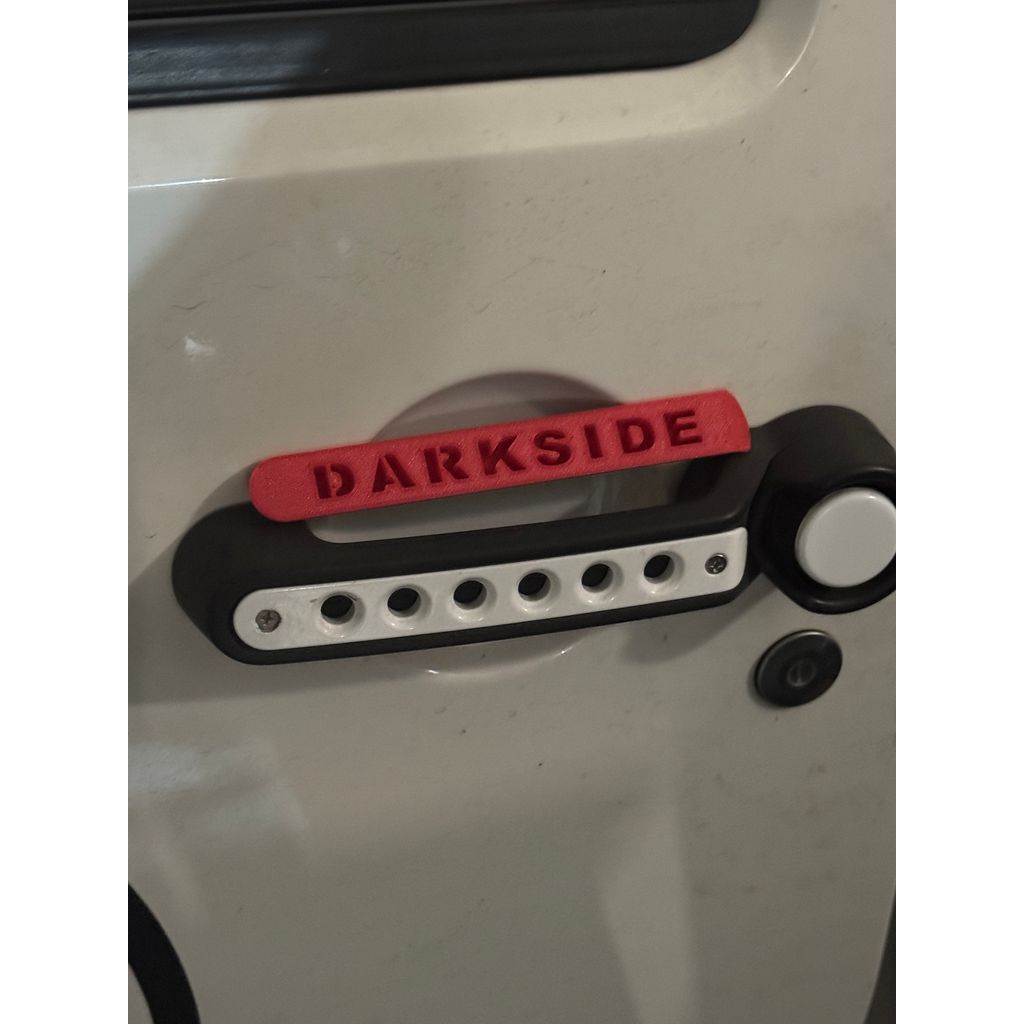 Door Handle Insert Trim – 2007-2011 Jeep Wrangler JK (Rubicon)