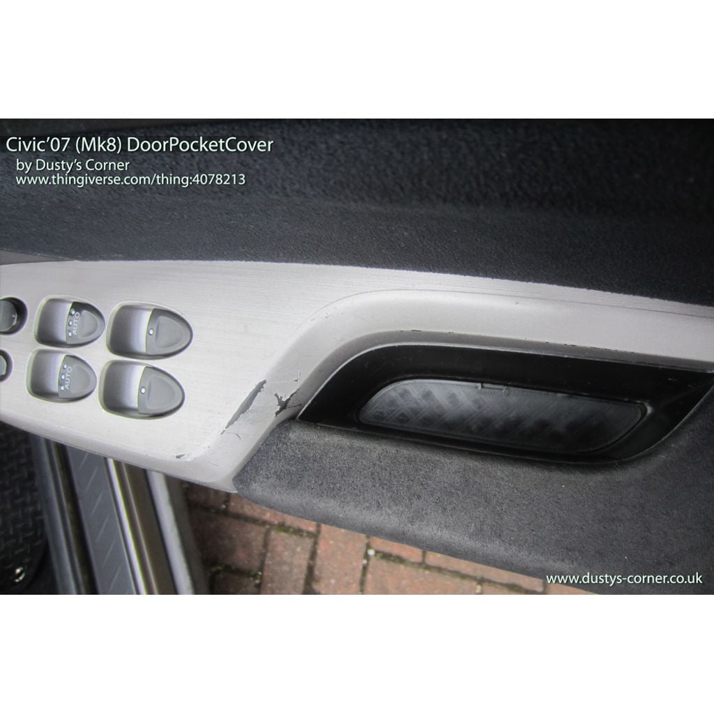 Door Pocket Cover – 2007 Honda Civic Mk8