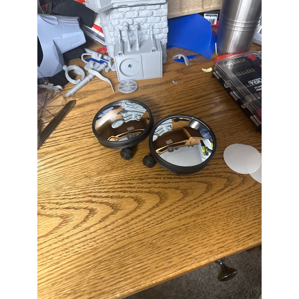 Doors Off Mirror Mount – 2023 Jeep Wrangler JL (Rubicon)