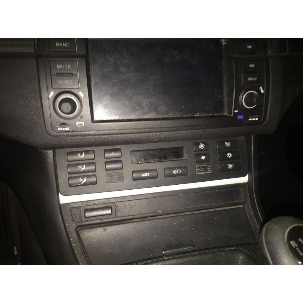 Dual Din Climate Control Adapter Lip – 1998-2006 Bmw 3 Series E46
