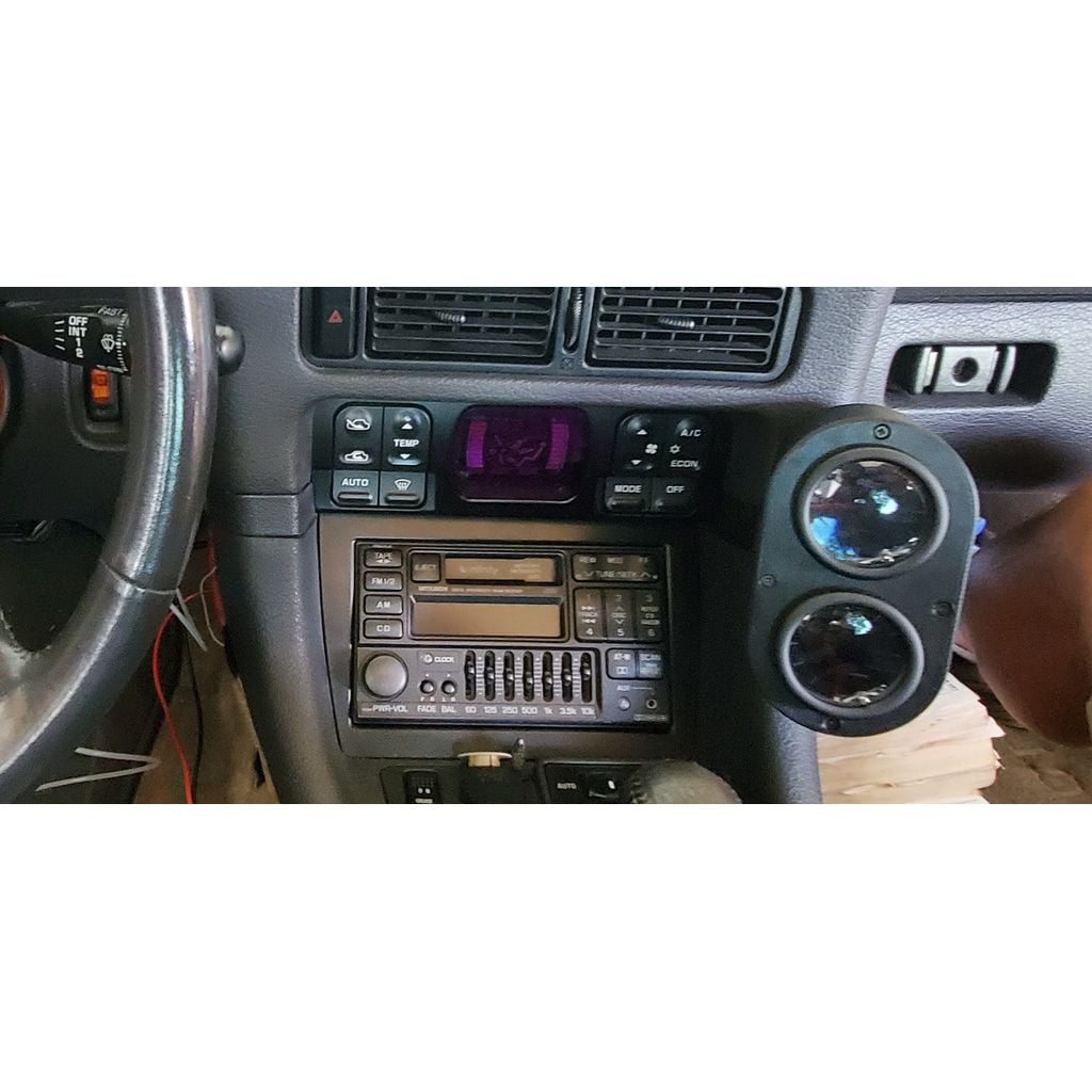 Dual Gauge Pod – 1991-1999 Mitsubishi / Dodge 3000gt / Stealth