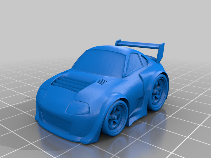 Deformed Castrol TOYOTA Supra – Toyota