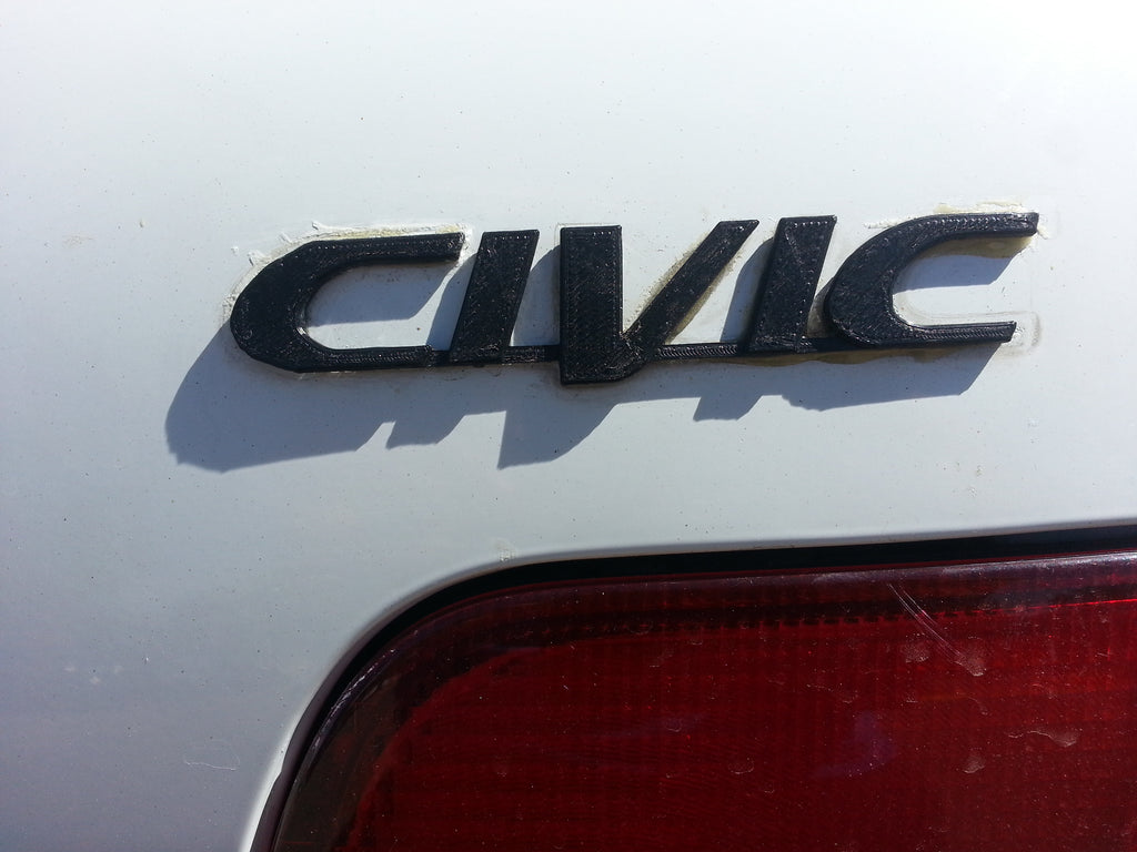1996-2000 Honda Civic Emblem – 1996 Honda Civic