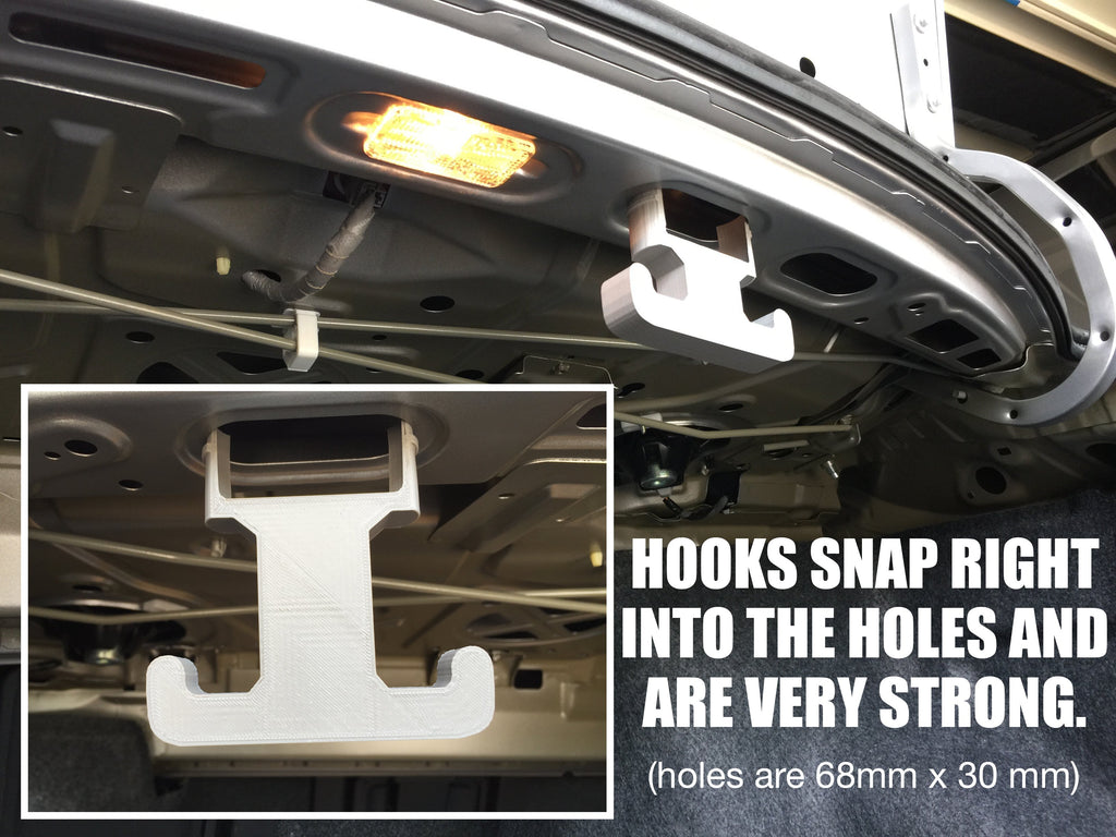 Boneloc Trunk Hooks – 2009 Honda Accord