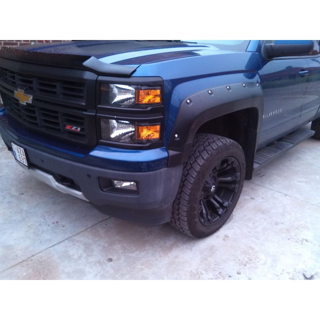Fender Flare Extenders – 2014-2015 Chevrolet Silverado