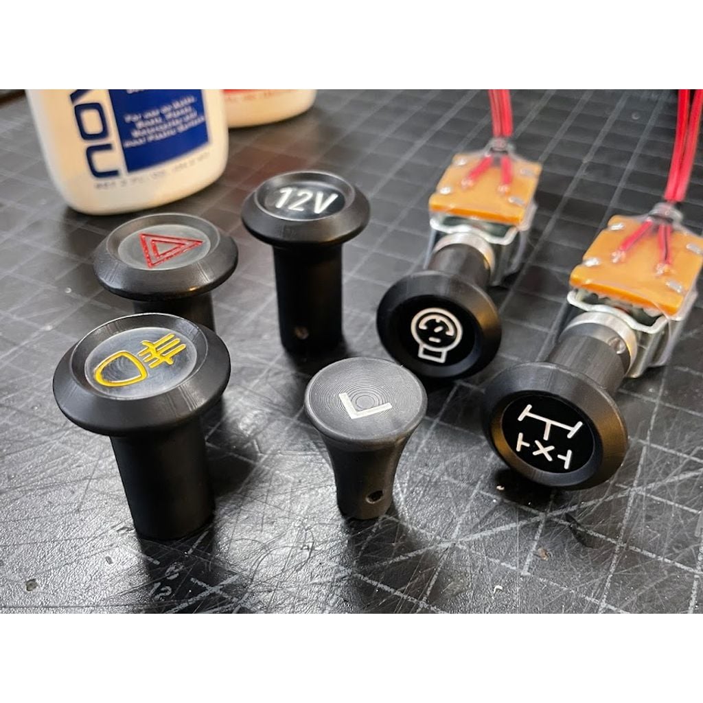 Fj40 Custom Dash Knobs – 1951 Toyota Land Cruiser (FJ40)