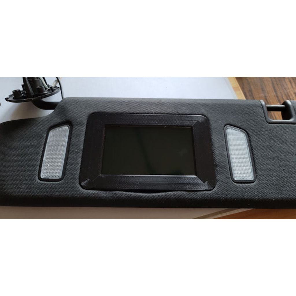 Front Camera Monitor Visor Frame – 2016-2024 Chevrolet Camaro Gen6