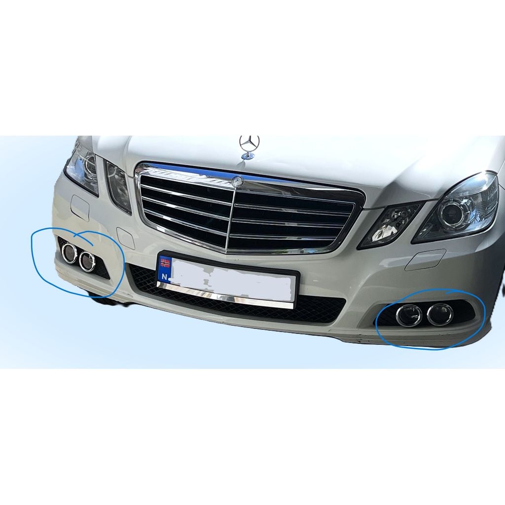 Front Fog Lamp Trim – 2009-2016 Mercedes-benz E-class W212