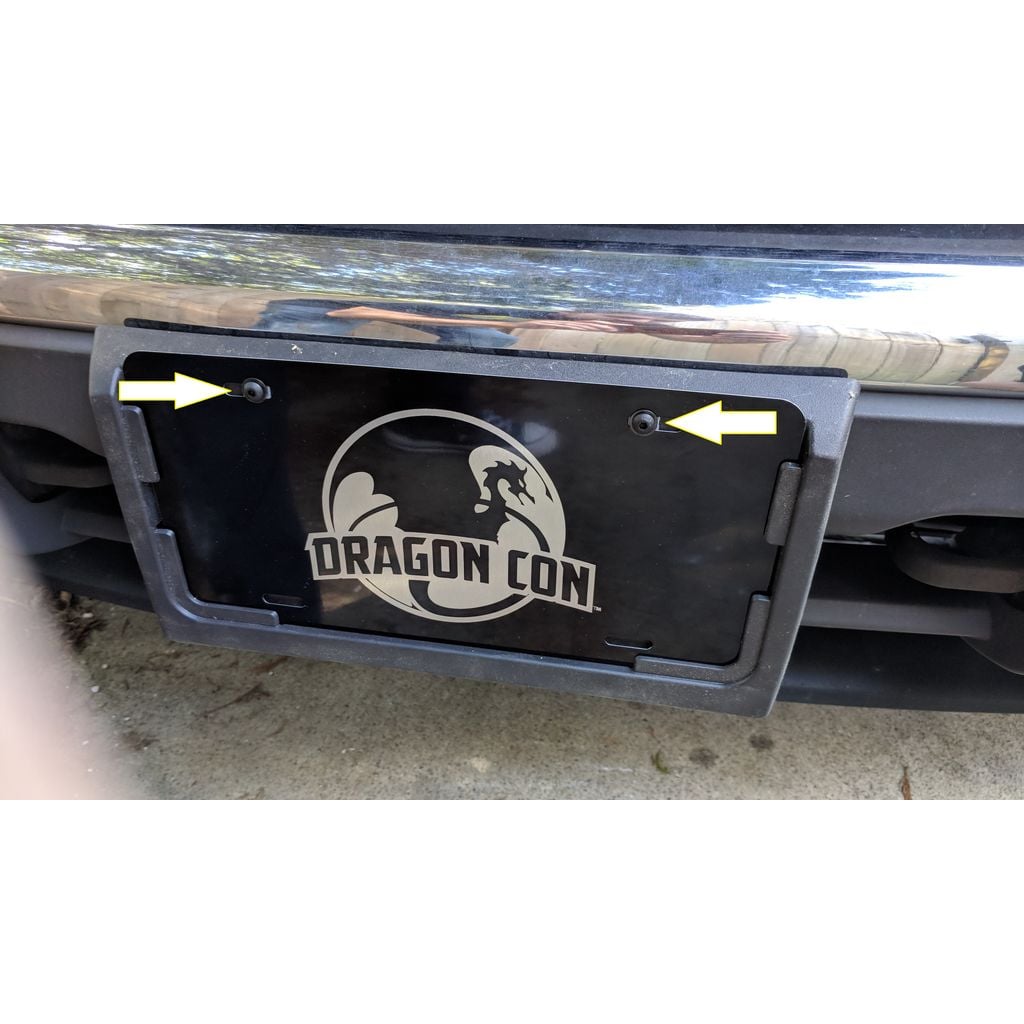 Front License Plate Screw Mount – 2004 Chevrolet Colorado