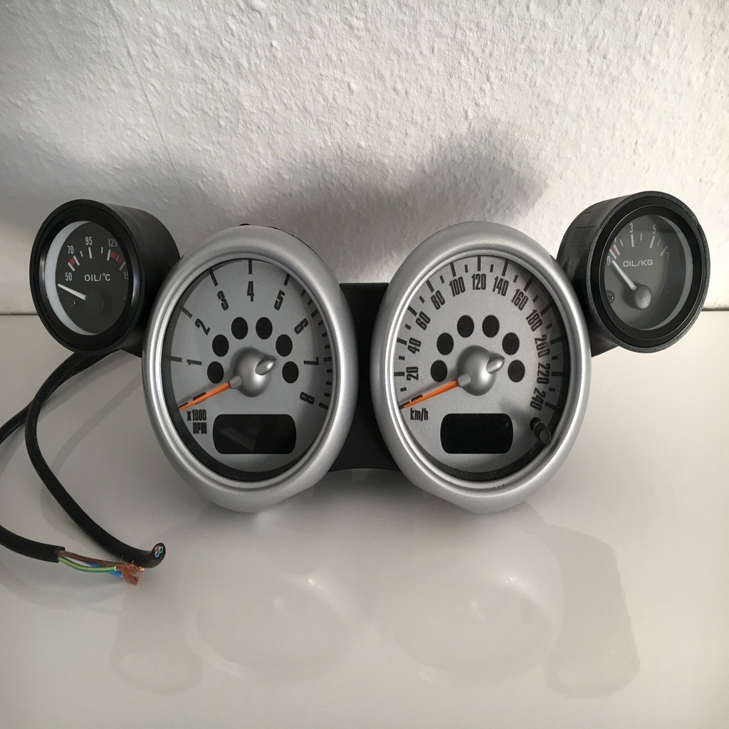 Gauge Mount – 2002 Mini Cooper