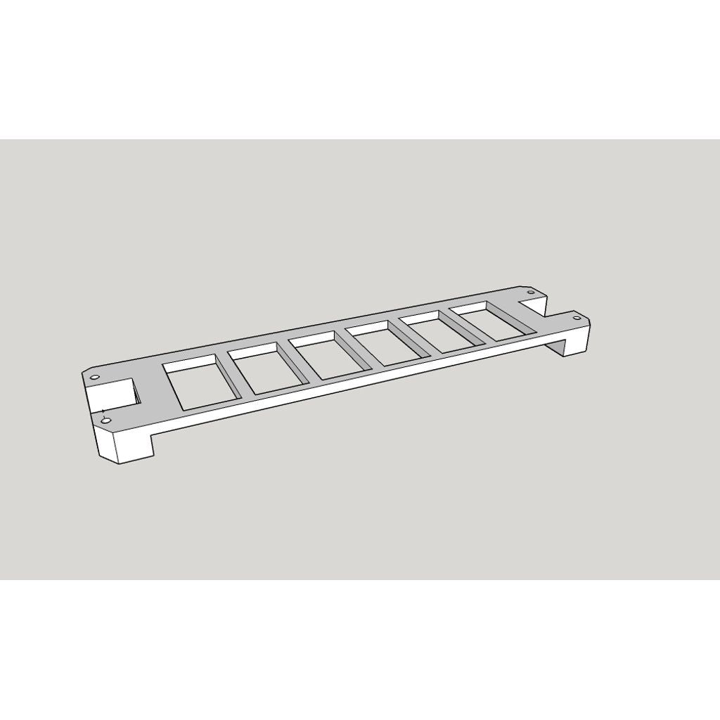 Gen 3 Montero/pajero 6 Din Rocker Switch Plate – 1999-2006 Mitsubishi Montero NM/NP