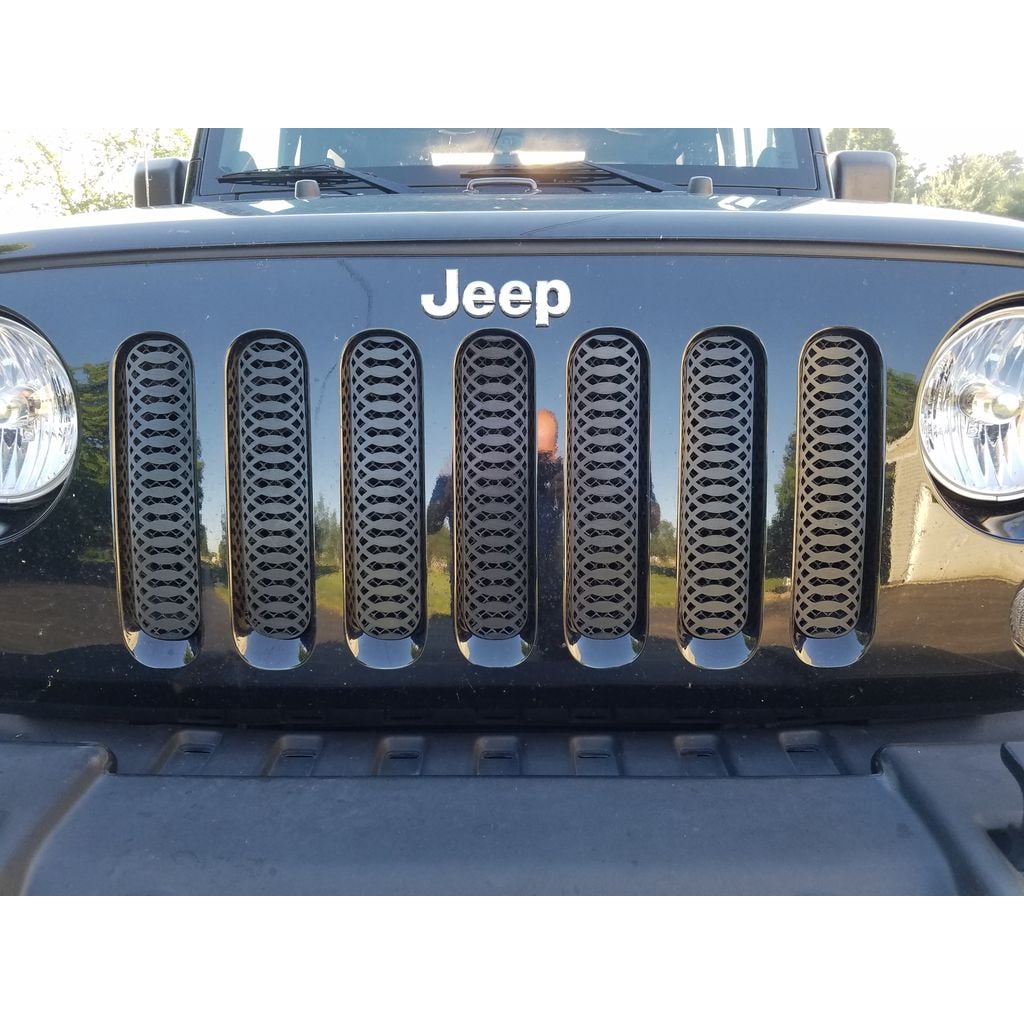 Grill Inserts – 2007-2018 Jeep Wrangler JK