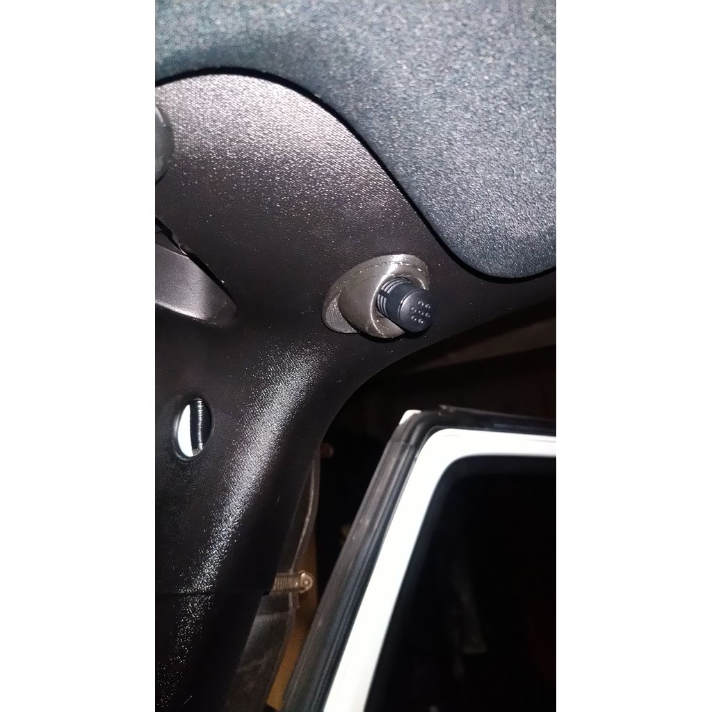Hands-free Microphone Holder – 2007-2018 Jeep Wrangler JK
