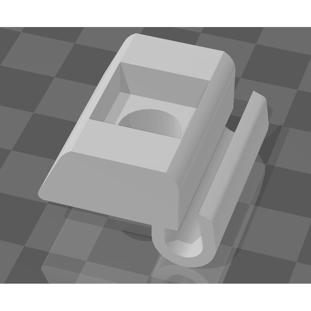 Hard Top Nut Holder – 1997-2006 Jeep Wrangler TJ (Hard Top)