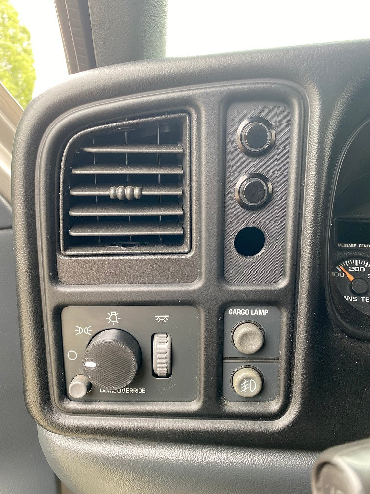 Headlight / Hvac Control Knobs & Switch Panel – 2000 Chevrolet Silverado