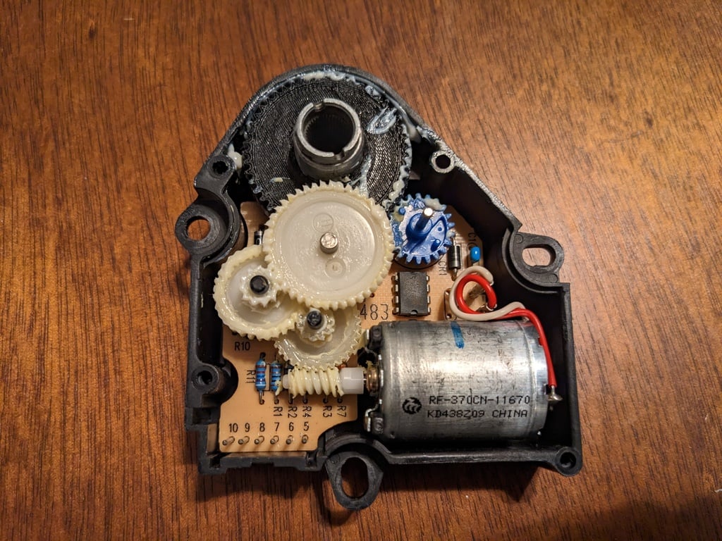 Hvac Blend Door Main Gear – 1998 Jeep Cherokee
