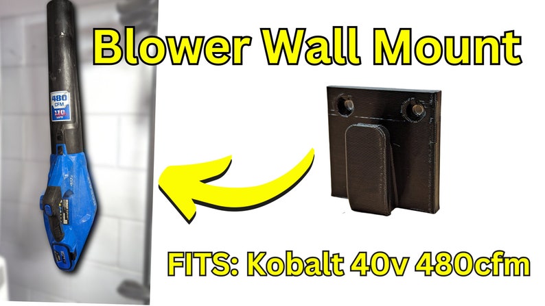 Kobalt 40V Blower Wall Mount Accessory