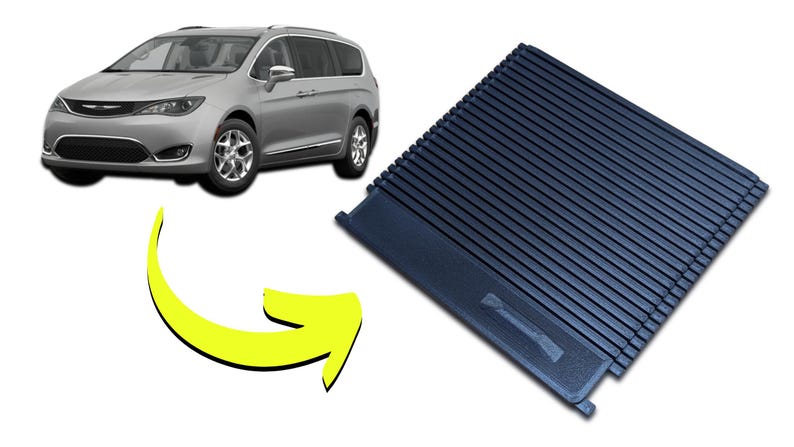 2017-2025 Chrysler Pacifica Center Console Sliding Cover