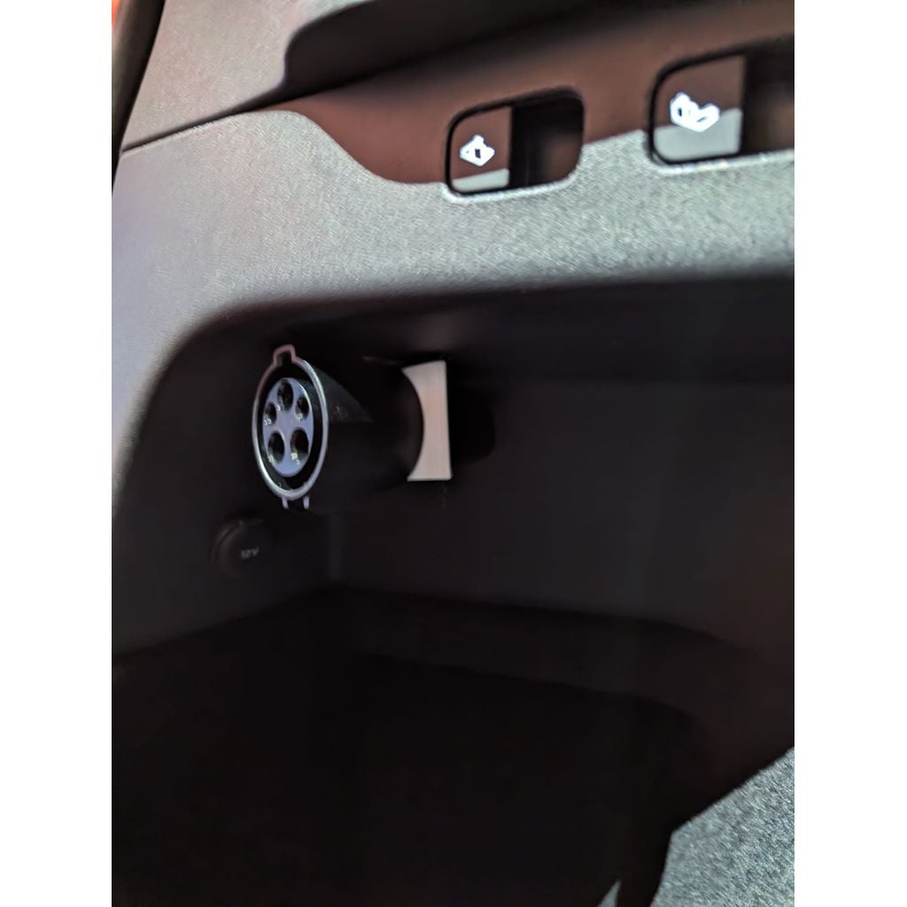 J1772 Adapter Trunk Holder – 2023 Tesla Model Y