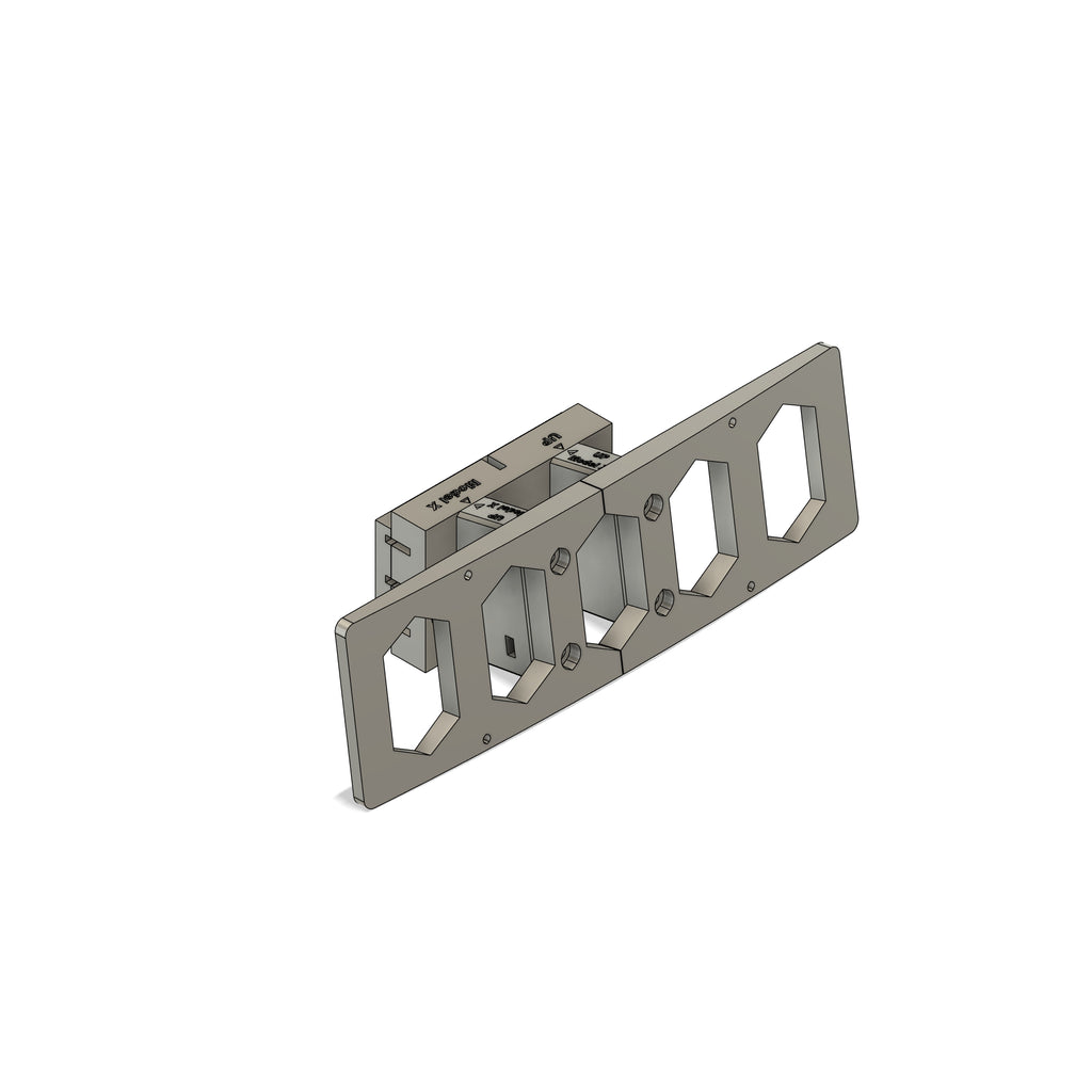 License Plate Holder / Mount – 2021-2025 Tesla Model X