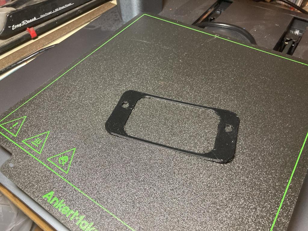 License Plate Light Backup Camera Mount – 2004 Ford Crown Victoria