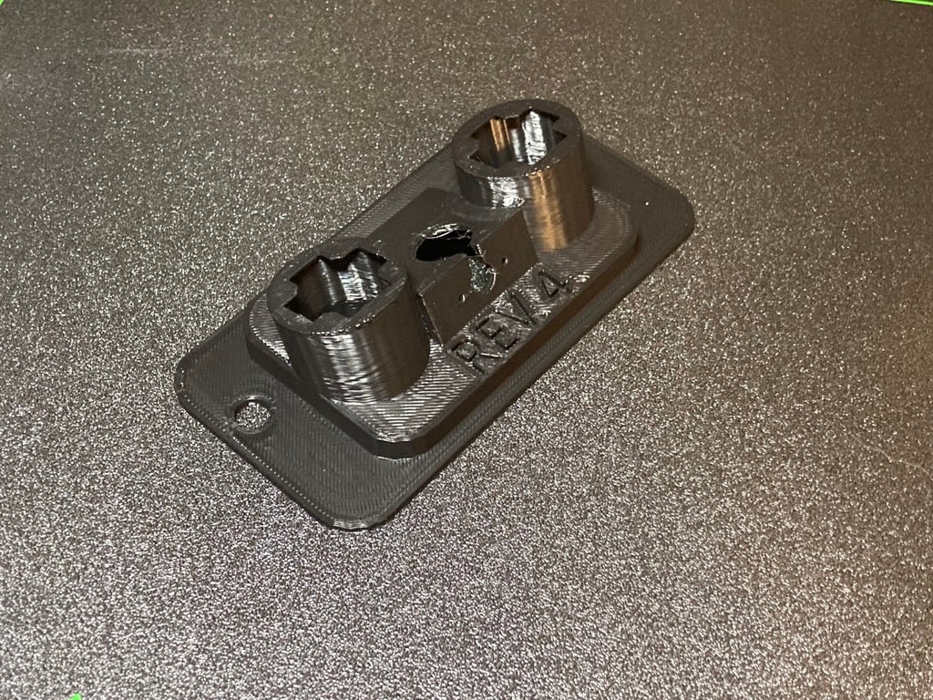 License Plate Light Backup Camera Mount – 2004 Ford Crown Victoria