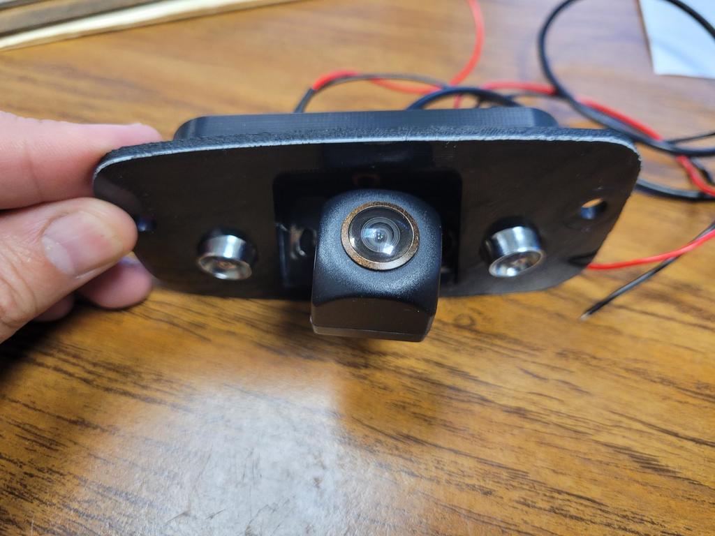 License Plate Light Camera Fixture – 2004 Ford Crown Victoria