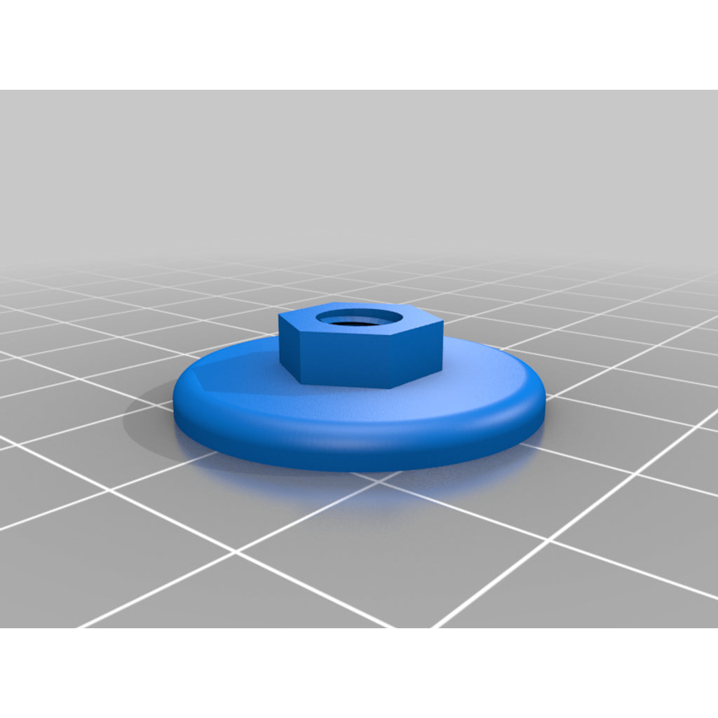 M6 Nut With Large Integral Washer Trim Fastener Clip – 2017-2026 Tesla Model 3