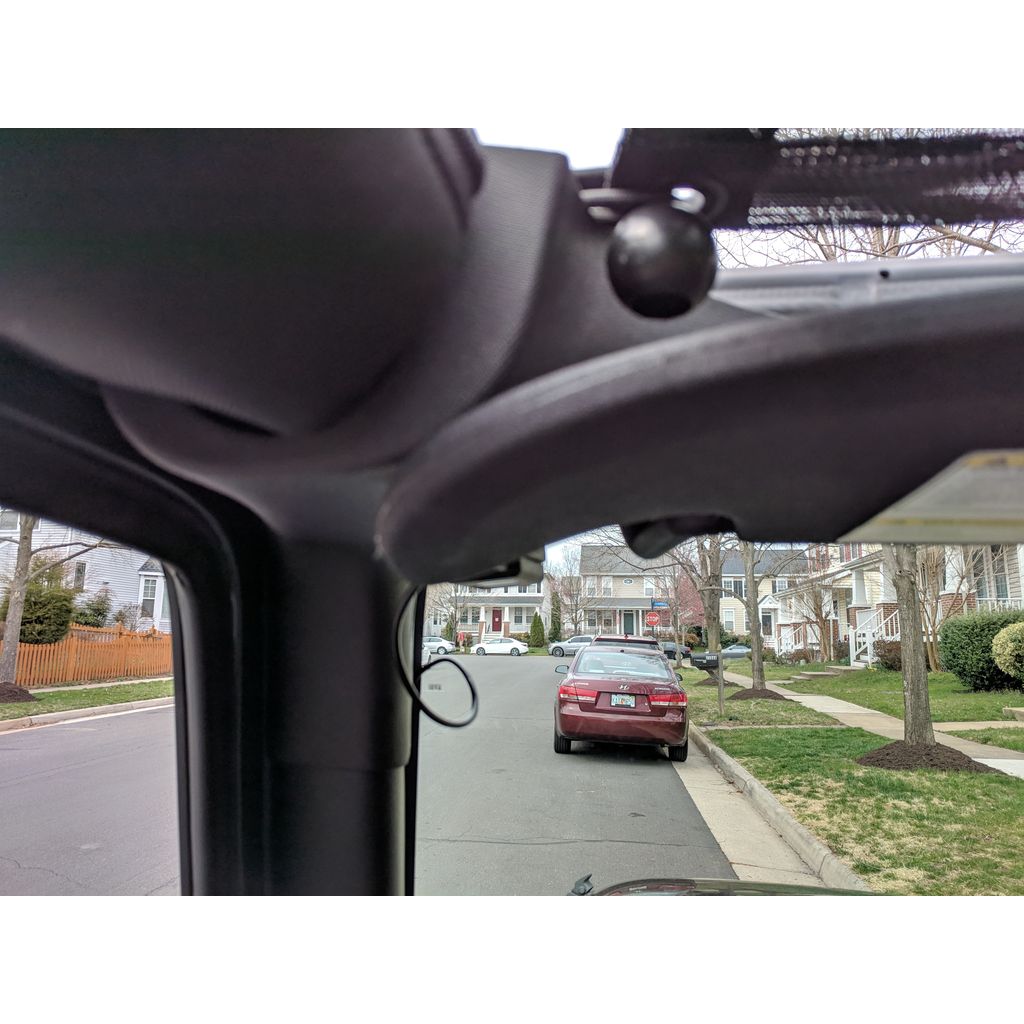 Magnetic Dashcam Mount – 2007-2018 Jeep Wrangler JK