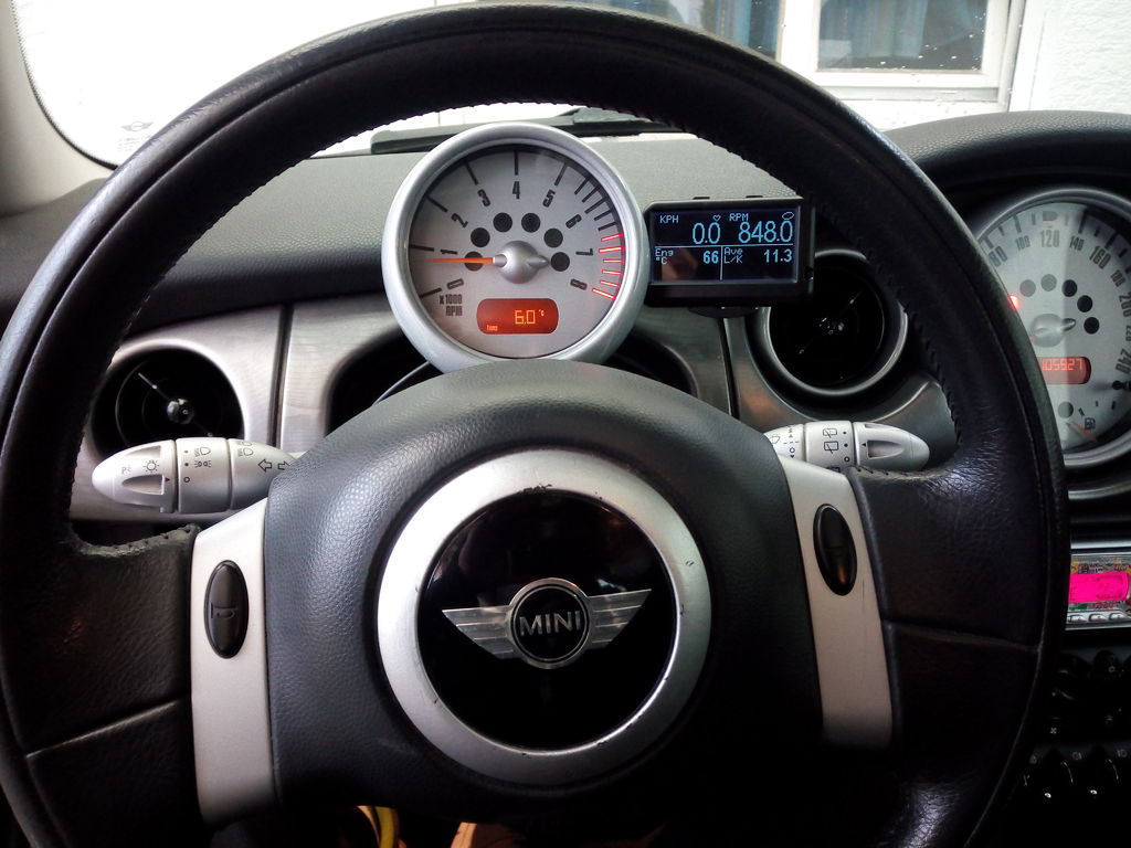 Mount For Ultragauge – 2002 Mini Cooper