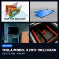 Tesla Model 3 2017-2023 Pack – 136 STL Files